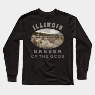 Garden of the gods, Illinois Long Sleeve T-Shirt